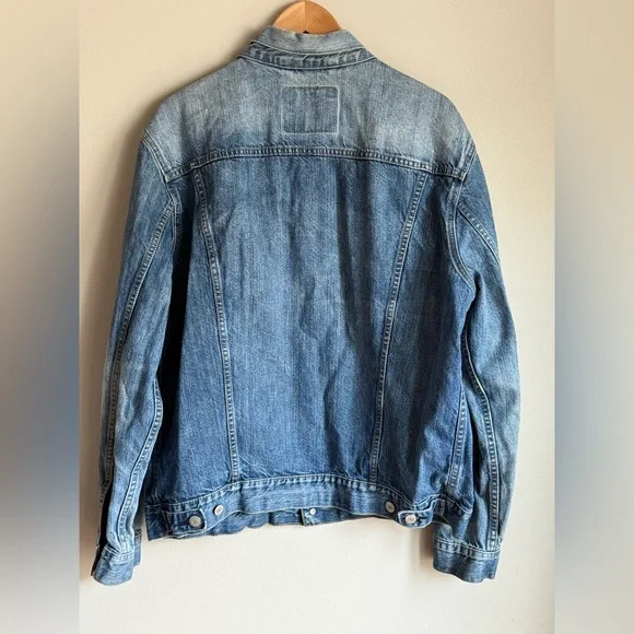 Levi's Men's Light Blue Denim Jacket‎ Size Large - Picture 3 of 5